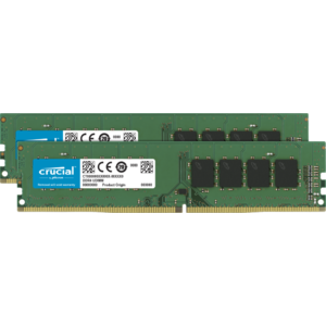 Crucial 32GB Kit (2 x 16GB) DDR4-3200 UDIMM