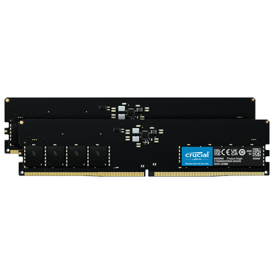 Crucial 64GB (2x 32GB) DDR5 5600MHz Memory