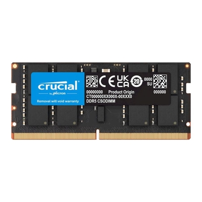 Crucial 32GB CT32G64C52CS5 DDR5 6400 CSODIMM CL52 Memory