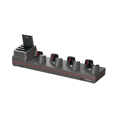 Honeywell CT37/CT30 XP Booted 5 Bay Charging Base - No Power Cord - CT37-5CB-UVB-BAT-0