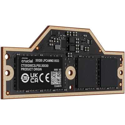 Crucial 64GB LPDDR5 8533 MHz LPCAMM2 Memory Module