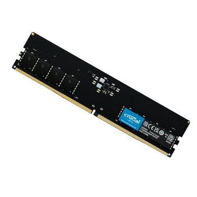 Crucial 8GB (1x8GB) DDR5 UDIMM 4800MHz CL40 Desktop PC Memory for Intel 12th Gen CPU or Asus Gigabyte MSI Z690 MB