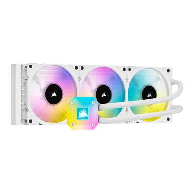 Corsair iCUE H150i ELITE CAPELLIX Liquid CPU Cooler - White - CO-9050141-WW
