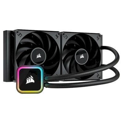 Corsair iCUE H115i ELITE 280mm RGB AIO Liquid CPU Cooler - Black