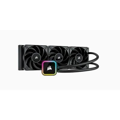 Corsair iCUE H150i ELITE 360mm RGB AIO Liquid CPU Cooler - Black
