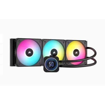 Corsair iCUE H170i ELITE LCD XT Display 420mm Liquid CPU Cooler - Black