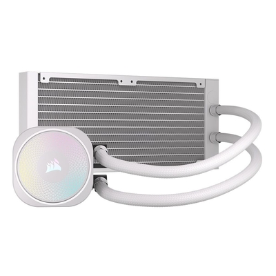Corsair NAUTILUS 240 ARGB White Liquid CPU Cooler - CW-9060094-WW