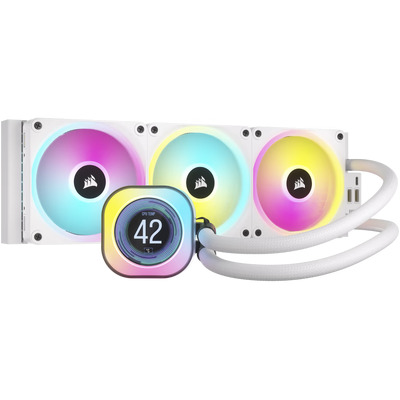 Corsair H150i RGB White LCD Liquid CPU Cooler