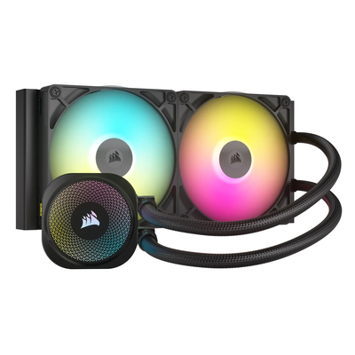 Corsair CW-9061017-WW iCUE LINK TITAN RX RGB 280mm AIO Liquid CPU Cooler - Black