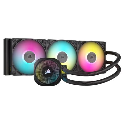 Corsair CW-9061018-WW iCUE LINK TITAN RX RGB 360mm AIO Liquid CPU Cooler - Black