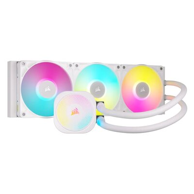 Corsair CW-9061021-WW iCUE LINK TITAN RX RGB 360mm AIO Liquid CPU Cooler - White