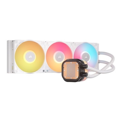 Corsair iCUE LINK TITAN 360 RX LCD 360mm Intel/AMD White CPU Liquid Cooler - CW-9061026-WW