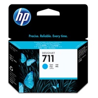 Hewlett Packard 711 CYAN INK CARTRIDGE 29-ML FOR DESIGNJET T120, T520