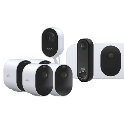 Arlo Complete Protection Bundle with Wireless Doorbell
