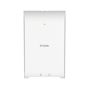 D-LINK Wireless AC1200 Wave 2 Concurrent Dual Band Wall-Plate Access Point with PoE passthrough