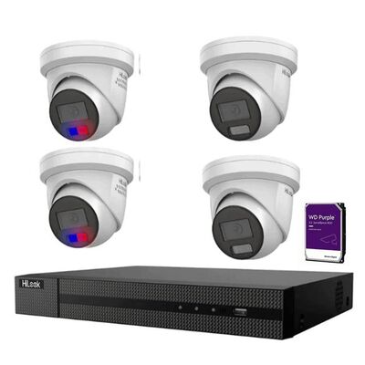 HIKVISION HILOOK DAS-HILOOK-TRIAL-BUNDLE 2x IPC-T262H, 2xIPC-T269H, 1x NVR-108MH-C-8P, 1x 3TB HDD