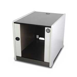 SERVEREDGE 12RU 560MM WIDE & 660MM Deep Free Standing Basic Office Server Rack - Light Grey Colour