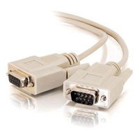 Alogic 3m DB9 to DB9 Serial Extension Cable (M/F)