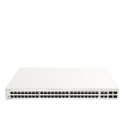 D-Link DBS-2000-52MP Nuclias Cloud-Managed 52-Port Gigabit 370W PoE switch with 52 RJ45 (48 PoE) and 4 Combo SFP ports