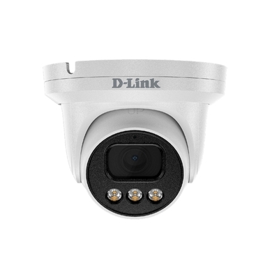 D-Link Vigilance 8MP Day &amp; Night Outdoor Turret PoE Network Camera - DCS-F4808E