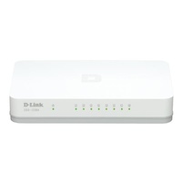 D-LINK DGS-1008A 8-Port Gigabit Desktop Switch