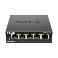 D-LINK DGS-105   5-Port Gigabit Desktop Switch
