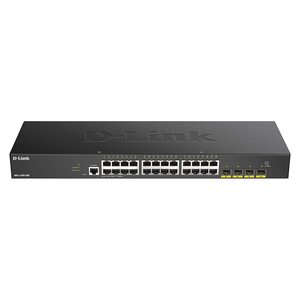 D-Link DGS-1250-28X - 28-Port Gigabit Smart Managed Switch with 24 RJ45 and 4 SFP+ 10G Ports