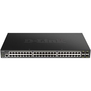 D-Link DGS-1250-52XMP - 52-Port Gigabit Smart Managed PoE
