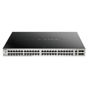 D-Link 54 port Stackable Gigabit PoE Switch with 6 10GbE ports