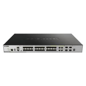 D-LINK DGS-3630-28SC 28-Port Layer 3 Stackable Managed Gigabit Switch including 4 10GbE Ports