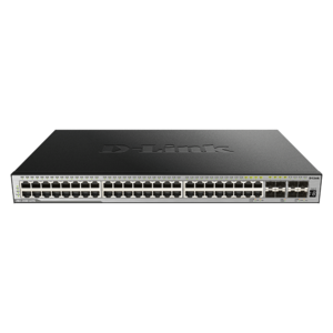 D-LINK DGS-3630-52TC 52-Port Gigabit xStack Layer 3+ Managed Stackable Switch with 48 1000Base-T and 4 10 GbE SFP+ Ports