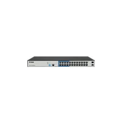 D-Link DGS-F1210-26PS-E  24-Port Layer 2 Gigabit Managed Long Range PoE+ Surveillance Switch
