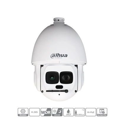 Dahua IP PTZ Camera 4MP 45X Auto Tracking Laser IR550m Hi-PoE WizMind - DH-SD6AL445XA-HNR