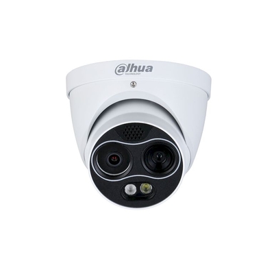 Dahua Eureka Thermal Turret 2.0mm Lens temperature display - DH-TPC-DF1241P-TD2F2