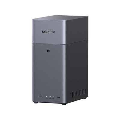 UGREEN NASync DH2300 2-bay, Rockchip A72+A53 8-Core CPU, 4GB LPDDR4X, 1GbE LAN, 4K HDMI
