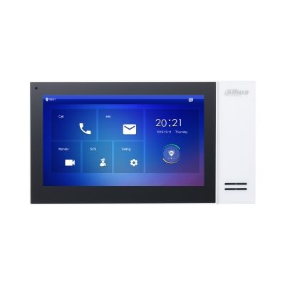 Dahua IP Villa Indoor Monitor 7 Inch Black NO PoE  - DHI-VTH2421FB