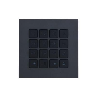 Dahua IP Apartment Intercom Keypad Module BLACK - DHI-VTO4202FB-MK