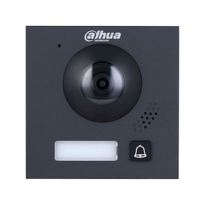 Dahua IP Apartment Intercom IP and 2-wire IK07 IP65 BLACK - DHI-VTO4202FB-P1