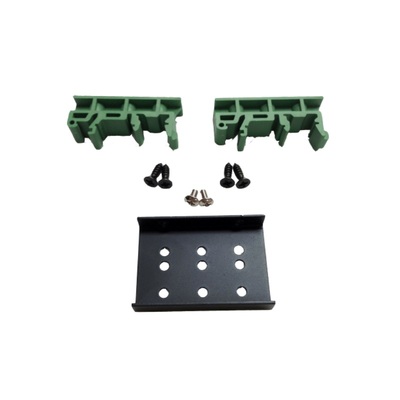 Tycon Power DIN-ClipKit-Uni Green 2x DIN Rail Clip Kit (with Screws)
