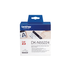 Brother White Continuous Thick Paper Roll 54mm x 30.84mm