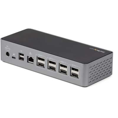 StarTech DK31C4DPPD Universal USB-C Docking Station with 100W Power Delivery