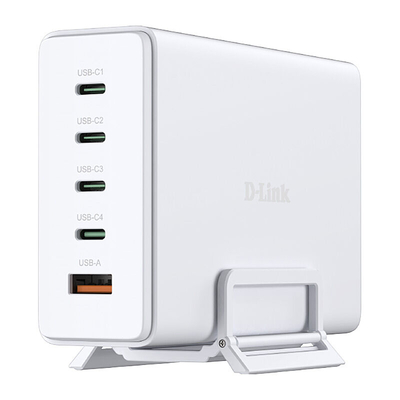 D-Link DCF-241 240W GaN Charger with 4 x USB-C & USB-A