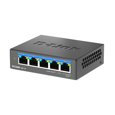 D-LINK DMS-105 5-Port Multi-Gigabit Desktop Switch (Metal Housing)