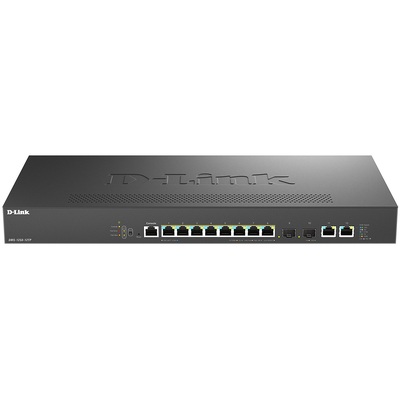 D-Link 12-Port Multi-Gigabit Smart Managed PoE+ Switch with 8 2.5G PoE+ ports