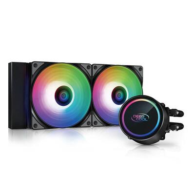 Deepcool GAMMAXX L240 A-RGB CPU Liquid Cooler - R-FK120-BKNPF1-G-1