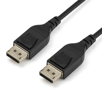 StarTech Slim DP Monitor Cable | 8K@60Hz | HBR3 | HDR | Gold-Plated | Lifetime Warranty DP14MM2M
