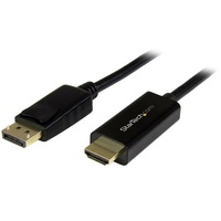 StarTech 5m (16 ft) DisplayPort to HDMI Converter Cable 4K, DP to HDMI - DP2HDMM5MB