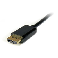 StarTech 1m DisplayPort to mini-DisplayPort Adapter Cable (M/F), Black - DP2MDPMF3