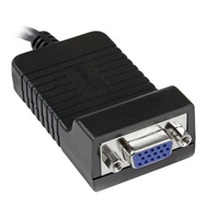StarTech DisplayPort to VGA Adapter M/F, Black - DP2VGA