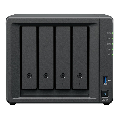 Synology DP340 ActiveProtect Appliance ,AMD R1600 2 cores ,4x 8TB HDD 2x 400GB SSD
